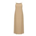 thumbnail image 5 of Penkiiy Robes Maxi pour Femmes 2024 Robe Longue à Bretelles Spaghetti Unie à Col Montant Sans Manches Robes d'Été Fendue à Bretelles Robe Fluide L Kaki, 5 of 5