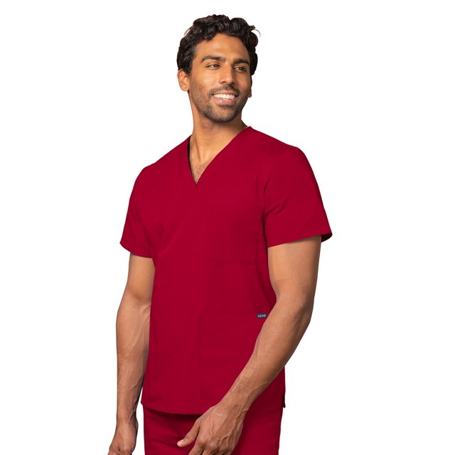 Adar Uniformes Médicaux Unisexes Universels - Haut de Sarrau Tunique à Col en V