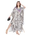 thumbnail image 2 of Oussum Caftan pour Femmes Robe Été Ample Décontractée Grande Taille Robe de Soirée Imprimée Caftan Long pour Dames Robes Élégantes en Ligne, 2 of 4