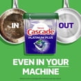 thumbnail image 4 of Cascade Platinum Plus Dishwasher Pods, Dish Detergent ActionPacs, Fresh 30CT, 4 of 9