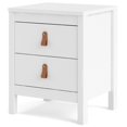 thumbnail image 5 of Tvilum, White Madrid 2 Drawer Nightstand, 5 of 5