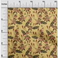 thumbnail image 2 of oneOone Rayon Dark Magenta Fabric Tropical Craft Projects Decor Fabric Printed By The Yard 56 Inch Wide, 2 of 5