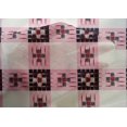 thumbnail image 4 of oneOone Cotton Silk Fabric Check Ikat Print Fabric BTY 42 Inch Wide, 4 of 4