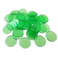 thumbnail image 2 of 100PCS/Set Plastic 19mm Chips Multi Color Markers Multi color Fun Family Club Children Game Supplies Counting Math Toys, 2 of 9