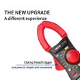 thumbnail image 4 of Digital Clamp Meter Multimeter 1999 Counts, Non age , Measures Current age, Capacitance, Resistance Continuity Red, 4 of 10