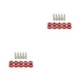 thumbnail image 2 of Thinsony Vis de Joint de Modification de Voiture Résistantes à l'Usure pour Améliorations de Voiture Durables Vis Rouge 2Ensemble, 2 of 6