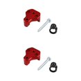 thumbnail image 3 of Ruiboury Outil de Compresseur à Ressort Facile à Fiable pour le Compresseur à Ressort de Soupape en Aluminium de Maintenance de Vanne de Bricolage Rouge 2Set, 3 of 6