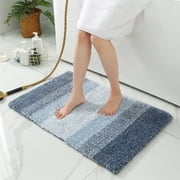Roiihwy Superior Absorption Bathroom Rugs, Extra Thick Bath Mat for Tub Non Slip, Practical Shower Mat for Bathroom Decor, Home Decor, Shower Essentials