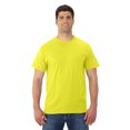 thumbnail image 1 of Jerzees Mens DRI-POWER Active Short Sleeve Crew T-Shirt, 5X, Neon Yellow, 1 of 1