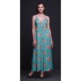 thumbnail image 4 of Bimba Robe Longue d'Été Sans Manches à Imprimé Teinture sur Nœuds Décontractée de Plage pour Femmes à Fleurs - Medium, 4 of 6