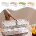 thumbnail image 1 of Iumwxz Kitchen Gadgets Ice Trays Ice Cubes Tray with Lid and Bin,32 Pcs Ice Cubes Molds with Ice,Easy Release & Save Space Ice Cubes Storage Container Set Orange Plastic Today Discount, 1 of 9