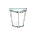 thumbnail image 1 of Topline Home Furnishings Glass Top End Table, 1 of 2