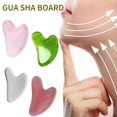 thumbnail image 3 of Jade Roller & Gua Sha Face Body Therapy Massager Stone FAST FAST H3Q2, 3 of 9