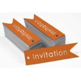 thumbnail image 3 of Inkdotpot Pack Of 50 Invitation Party Favor Paper Tags Craft Real Silver Foil Hang Tags, 3 of 6