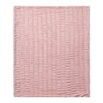 thumbnail image 2 of Mainstays 50x70 Ruched Throw, Pink., 2 of 4