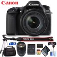 thumbnail image 1 of Canon EOS 80D DSLR Camera with 18-135mm Lens (Intl Model) Ultimate Bundle(International Model), 1 of 7