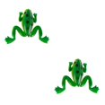thumbnail image 2 of QualitChoice False Bait Surface Lure Low-Resistant Strong Toughness Steel Wire Baffle Bionic Fishing Tools Simulated Fish Scale Pattern Green 2Set, 2 of 6