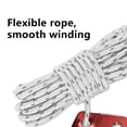 thumbnail image 4 of SuoKom Outdoor Windproof Rope Tent Rope Reflective Rope Canopy Rope Fixed Tied Rope Camp Adjustment Rope Thickened and Lengthened with Adjustment Buckle 5 Meters, 4 of 6