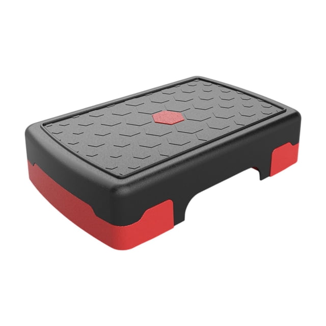 S SERENABLE Stepper Aérobique Multifonction Exercice Pas pour Gym à Domicile Force Rouge Noir