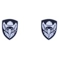 thumbnail image 1 of maskred Luminous Glow In Dark Hook Illuminated Embroidery Patch Lightweight Armband Emblem Badges Clothes Accessories Type 5 2Set, 1 of 6