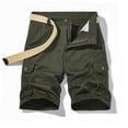 thumbnail image 2 of Diufon Men's Athletic Shorts Drawstring Waisted Outdoor Sport Shorts Spring Summer Hiking Shorts with Pockets, 2 of 3
