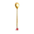thumbnail image 1 of Matoen12 Christmas Home Metal Spoon Christmas Table Decorations Kitchen Dinner Tableware for New Year Gold, 1 of 2
