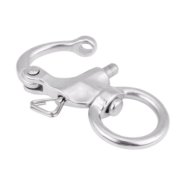 2 Pcs Anse à Pression en Acier Inoxydable 316 Boucle pour Sangle d'Appareil Photo Ou Autre Usage Extérieur