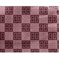 thumbnail image 4 of oneOone Georgette Viscose Fabric Greek Key Geometric Print Fabric By The Yard 42 Inches Wide, 4 of 4