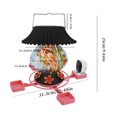 thumbnail image 3 of Dvkptbk Solar-powered Feeder Camera with 1080P and Intelligent garden decor, 3 of 9