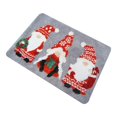 thumbnail image 1 of Birdeem Christmas Decoration Bathroom Rug Welcome Mat Non-Slip Washable Bathtub Rug Bathroom Bathtub Kitchen Rug Decoration, 1 of 6