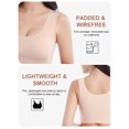 thumbnail image 3 of Women Comfortable Bra Plus Size Wirefree Soft Lightweight Tank Tops Sleep Bras, 3 of 7