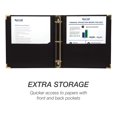 thumbnail image 3 of Samsill Classic Collection Leather 3 Ring Binder,, 3 of 7