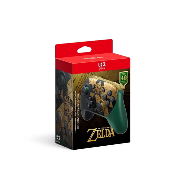 Nintendo Switch™ 2 Pro Controller – The Legend of Zelda™ – 40th Anniversary Edition