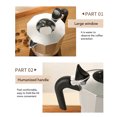 thumbnail image 4 of Moka Pot, 3 Cups Moka Pot 150ML Easy To Hold  for Home, 4 of 7