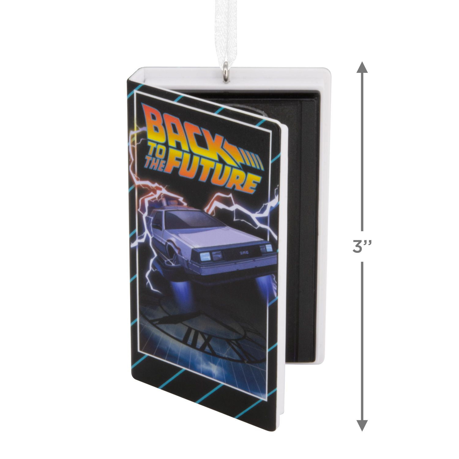 Décoration Hallmark de Noël (Boîtier de vidéo-cassette rétro, Retour vers le futur)