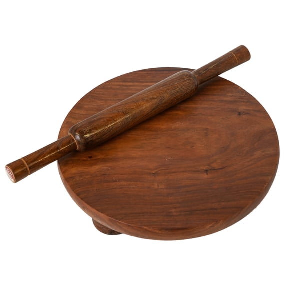 Verka Rolling Pin and Round Board Set, Chakla Belan