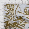 thumbnail image 2 of oneOone Polyester Lycra Dusty Green Fabric Abstracts Craft Projects Decor Fabric Printed By The Yard 56 Inch Wide, 2 of 5