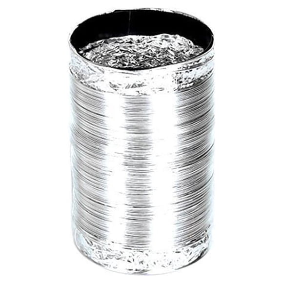 MasteelfCA Tuyau d'Évacuation Flexible en Papier D\'aluminium pour Cuisine, Conduit d'Air pour Ventilateur d'Évacuation de Fumée