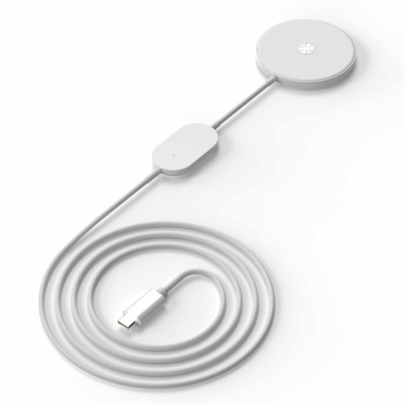 Magnetic Wireless Charger, Separate Type 15W Fast Wireless Charging Pad IOS And Android