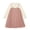 Pink, variant on NJDVHB Winter Dresses for Toddler,Toddler Girl Princess Dress,Girls Party Dress,Girls Solid Crewneck Long Sleeved Dress Fake Two Casual Loose Dresses,Purple,110