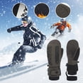 thumbnail image 2 of Fgnfyis Gants de Ski avec Protection Intégrée du Poignet pour Planche à Neige et Sports de Ski Gris, 2 of 4