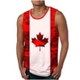 thumbnail image 1 of Styesk Tank Tops Men Men Casual Fashion Gradation Printing Pullover Round Neck Sports Tank Tops, 1 of 4