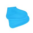 thumbnail image 3 of Shoes Cover Silicone Waterproof Shoe Portable Shoe Protector Reusable Protector Non-slip Wear-resistant Overshoes, Blue, L, 3 of 7