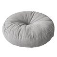 thumbnail image 1 of Tnarru Coussin de Sol Rond Coussin de Méditation Coussin Décoratif Confortable Coussin de Sol pour Chambre Bureau Balcon Intérieur Gris Pâle, 1 of 8