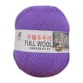 thumbnail image 1 of Sales Today Clearance! Mercerized Super Soft Wool Yarn, Medium Thick Handcraft Yarn for DIY Sweater, Coat, Pants, and Scarf Projects, Comfortable Woolen Thread for Knitting and Crochet, 1 of 1