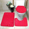 thumbnail image 1 of LSLJS Bathroom Rugs Sets 3 Piece Bathroom Carpet, Super Soft Non Slip Bathtub Carpet and Absorbent Bath Mat, Bathroom Carpet, Plush Bath Mat for Bathroom, 1 of 8