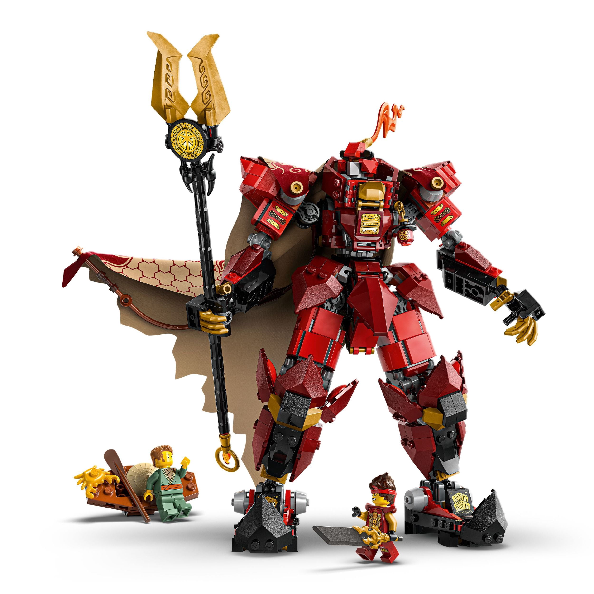 LEGO NINJAGO Le Robot Chevalier de Feu, Ensemble de Construction 71846