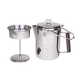thumbnail image 3 of Coffee Percolator Camping  Durable Stainless Steel Campfire Coffee Brewer Top  Camping Coffee Pot for Outdoor Brew Coffee, 3 of 9