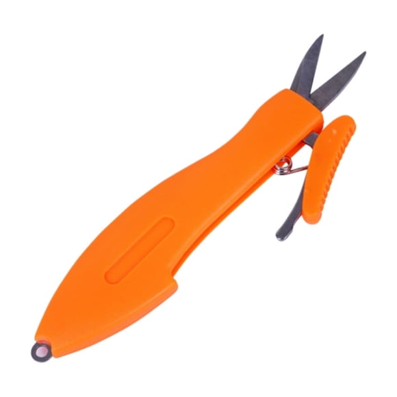 Retractable Scissors Line Cutters Stainless Steel Wire Cutting Tool Ideal for Hiking Camping Outdoor Fishing Adventures