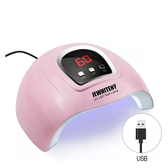 72W UV Lamp LED Nail Lamp Nail Dryer For All Gels Polish Sun Light Infrared Sensing 10/30/60s Timer Smart For Manicure ,Easy to Use